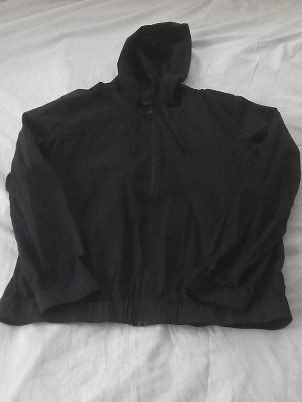 COS Black Hooded Windbreaker Jacket - Men